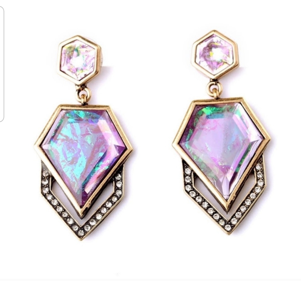 *New* Beautful Multicolor Crystal Earrings